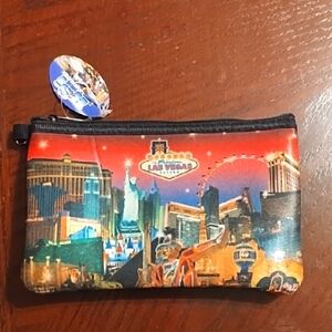 Cosmetic, Makeup, Bag. Size 7" By 5" Las Vegas.